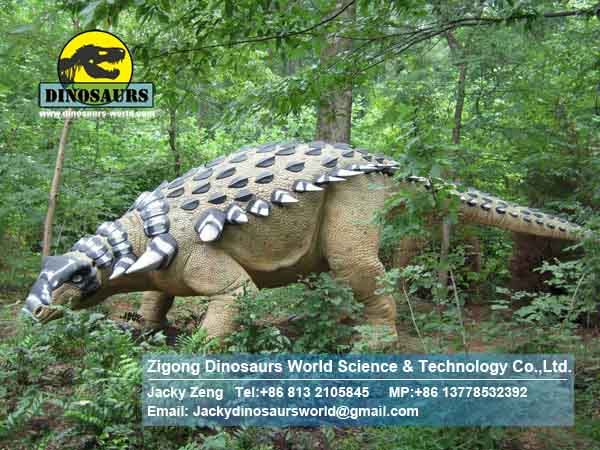 Amusement park animatronic dinosaurs ( Polacanthus ) DWD014